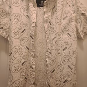 Boys Medium Button Down Shirt